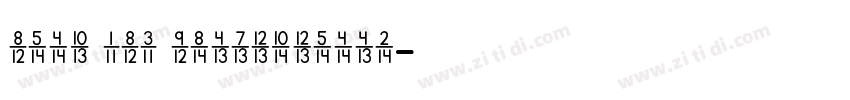 Song ASC Traditional字体转换